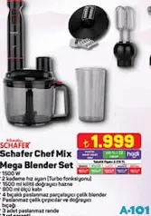 SCHAFER CHEF MİX MEGA BLENDER SET